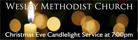 Christmas Eve Candlight Service Banner 2