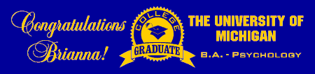 College Graduate Banner Seal