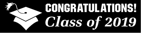 Big Cap School Congratulations Class Banner