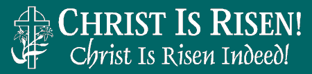 Easter Religious Christ Is Risen Banner