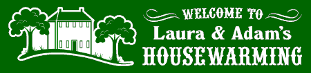 House Warming Country Manor Banner