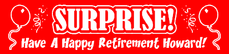 Retirement Surprise Banner