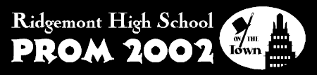 School Prom Deco Spotlight Banner