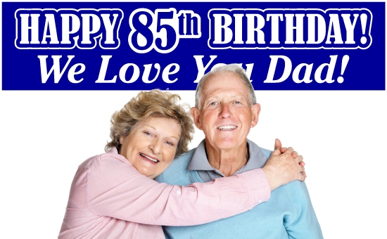 85th Birthday Banners