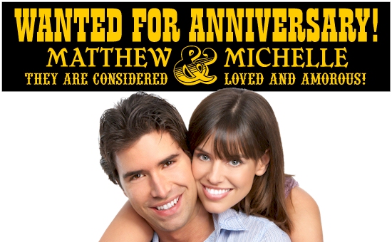 Funny Wedding Anniversary Banners