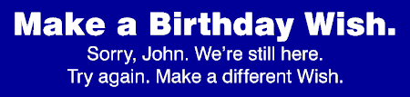 Make a Wish Birthday Banner