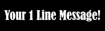 1 Line Serif Title Case Dk. Background & Lt. Text 4.8 Banner