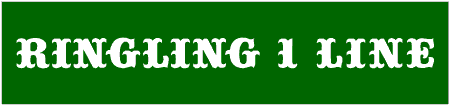 Ringling 1 Line Custom Text Banner