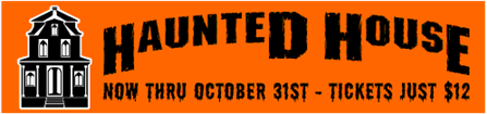 Haunted House Halloween Banner 2