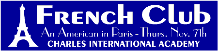 School French Club Banner