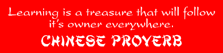Motivational Chinese Proverb Banner