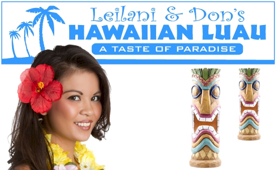 Hawaiian Luau Banners